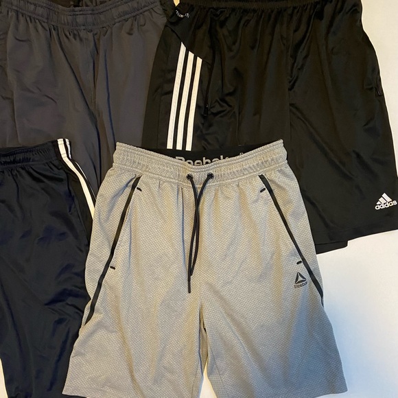 Men’s Athletic Shorts, Pack of 5, Assorted Brands, All Excellent Condition - Picture 3 of 3